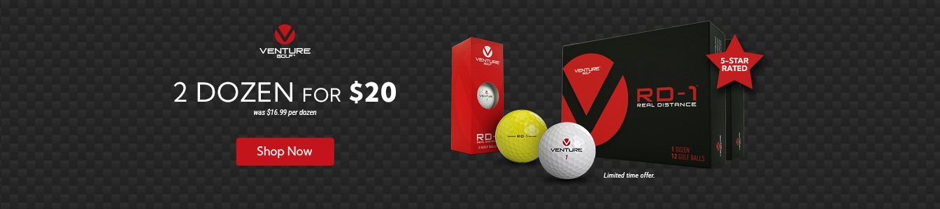 Venture Golf RD-1 now 2 Dozen for $20 - Limited Time Only | Shop Now