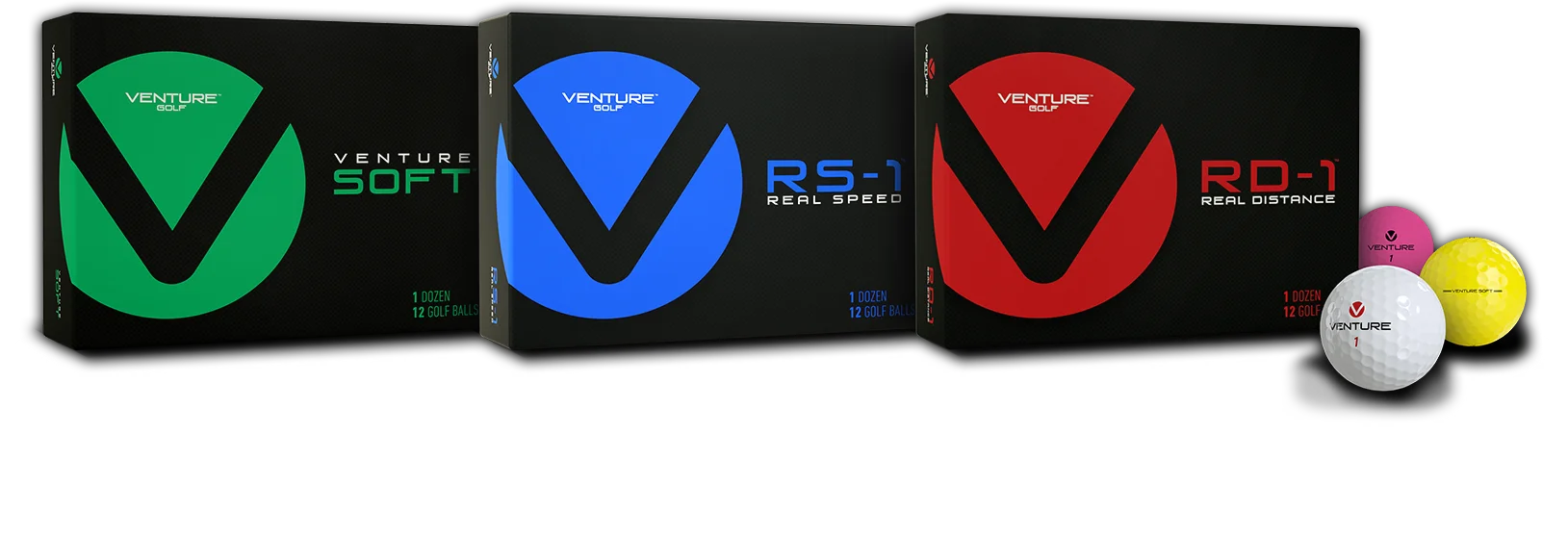 Venture Golf Balls