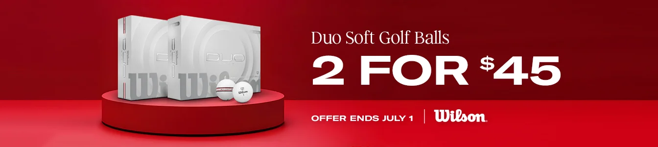 Wilson Duo Soft Golf Balls 2 for $45!  |  Shop Now