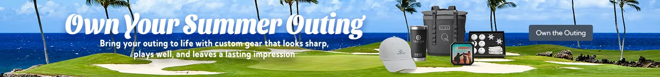Own the Summer Outing with Your Logo on Premium Golf Gear
