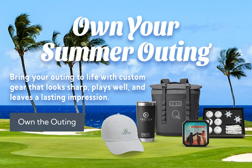 Own the Summer Outing with Your Logo on Premium Golf Gear