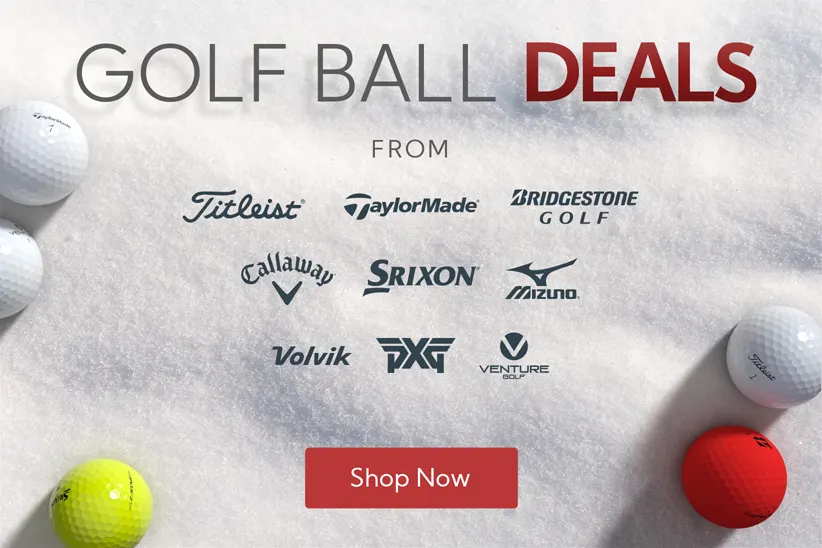 Golf Ball Deals from Top Brands