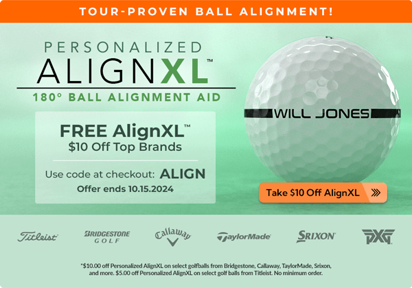 Personalized AlignXL printed FREE with promo code ALIGN at checkout.