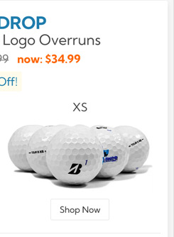 Bridgestone Tour B XS Logo Overrun Golf Balls