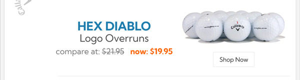 HEX Diablo Overrun Golf Balls/HEX Diablo Overrun Golf Balls