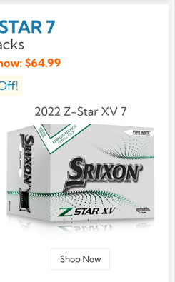Srixon 2022 Z Star XV 7 Golf Balls 24 Pack