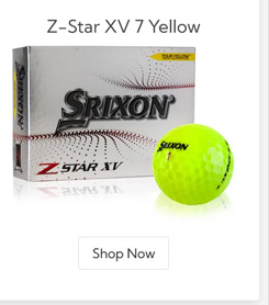 Srixon Z Star XV 7 Yellow Golf Balls