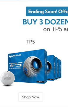 Taylor Made TP5 Golf Balls Buy 3 Get 1 Free