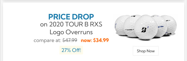 Bridgestone Tour B RXS Overrun Golf 
