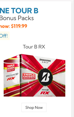 Bridgestone Tour B RX Golf Balls 3 Pack