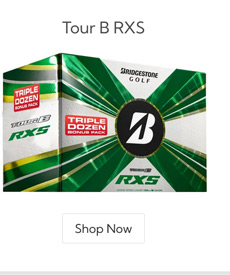 Bridgestone Tour B RXS Golf Balls 3 Pack