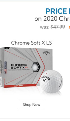 Chrome Soft X LS Golf Balls/Chrome Soft X LS Golf Balls White