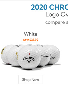 Callaway Golf Chrome Soft Logo Overrun Golf Balls