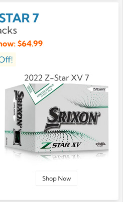 Srixon 2022 Z Star XV 7 Golf Balls 24 Pack