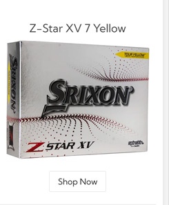 Srixon Z Star XV 7 Yellow Golf Balls