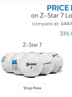 Srixon Z Star 7 Yellow Logo Overrun Golf Balls