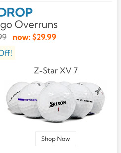 Srixon Z Star XV 7 Logo Overrun Golf Balls