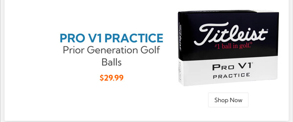 Titleist Prior Generation Pro V1 Practice Golf Balls
