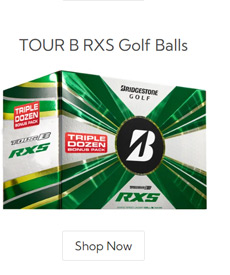 Bridgestone Tour B RXS Golf Balls 3 Pack