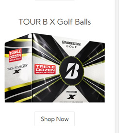 Bridgestone Tour B X Golf Balls 3 Pack