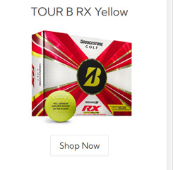 Bridgestone 2022 Tour B RX Yellow Golf 