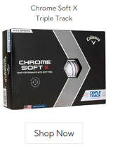 2022 Chrome Soft X Triple Track Golf 