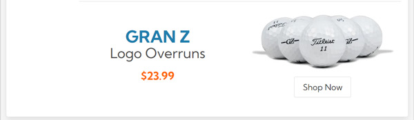 Titleist Gran Z Logo Overruns
