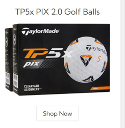 Taylor Made TP5x PIX 2 0 Golf Balls Double Dozen
