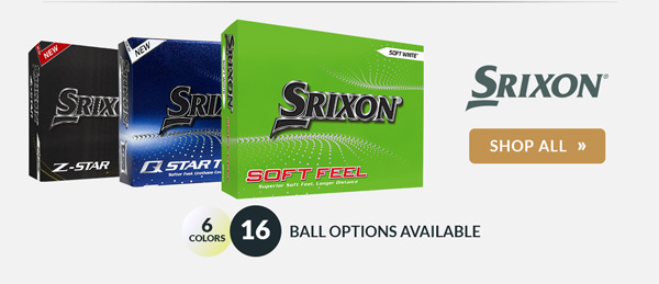 $5.00 Off Personalization on Srixon Golf Balls