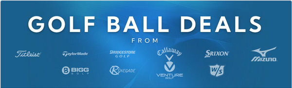 Golf Ball Deals from the Top Brands in Golf!