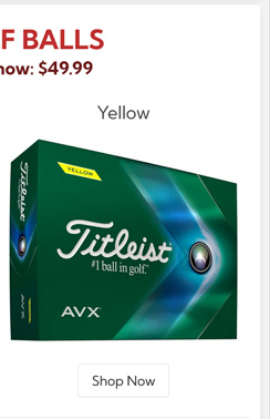 2022 AVX Yellow Golf 