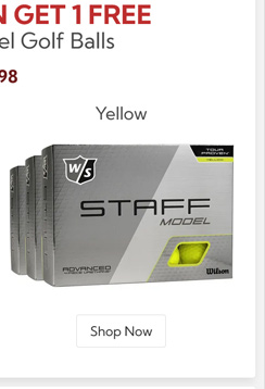 Wilson Staff Staff Model Yellow Golf Balls Buy 2 Get 1 Free
