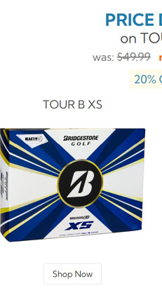 Bridgestone 2022 Tour B XS Golf 