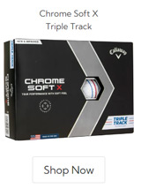 2022 Chrome Soft X Triple Track Golf 