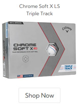 2022 Chrome Soft X LS Triple Track Golf 