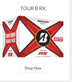 Bridgestone Tour B RX Golf Balls 3 Pack 2024