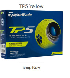 Taylor Made TP5 Yellow Golf Balls