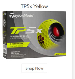 Taylor Made TP5x Yellow Golf Balls