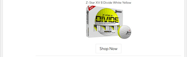 Srixon 2023 Z Star XV 8 Divide White Yellow Golf Balls Buy 2 DZ Get 1 DZ Free