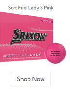 Srixon 2023 Soft Feel Lady 8 Pink Golf Balls Buy 2 DZ Get 1 DZ Free