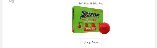 Srixon 2023 Soft Feel 13 Brite Red Golf Balls Buy 2 DZ Get 1 DZ Free