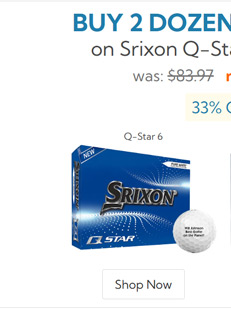 Srixon Q Star 6 Golf Balls Buy 2 DZ Get 1 DZ Free