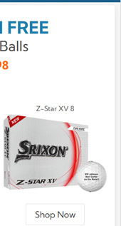 Srixon 2023 Z Star XV 8 Golf Balls Buy 2 DZ Get 1 DZ Free