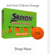 Srixon 2023 Soft Feel 13 Brite Orange Golf Balls Buy 2 DZ Get 1 DZ Free