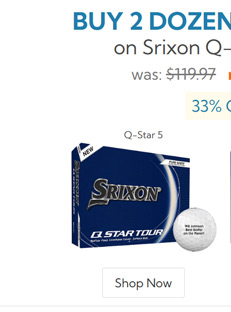 Srixon Q Star Tour 5 Golf Balls Buy 2 DZ Get 1 DZ Free/Q Star Tour 5 Golf Balls Buy 2 DZ Get 1 DZ Free White