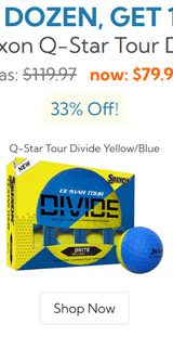 Srixon Q Star Tour Divide 2 Yellow Blue Golf Ball Buy 2 DZ Get 1 DZ Free/Q Star Tour Divide 2 Yellow Blue Golf Ball Buy 2 DZ Get 1 DZ Free Yellow Blue