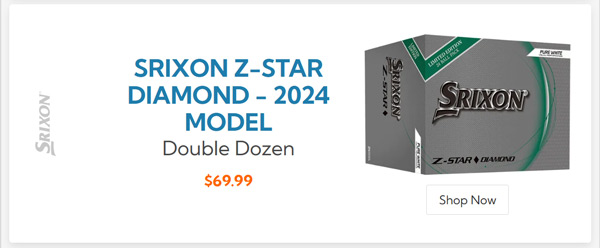 Srixon Z Star Diamond 2 Limited Edition Double Dozen Golf Balls 2024