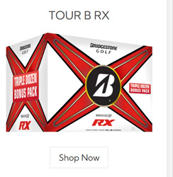 Bridgestone Tour B RX Golf Balls 3 Pack 2024