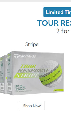 Taylor Made Tour Response Stripe Golf Balls Double Dozen/Tour Response Stripe Golf Balls Double Dozen