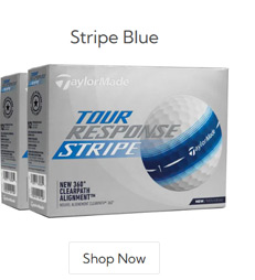 Taylor Made Tour Response Stripe Blue Golf Balls Double Dozen/Tour Response Stripe Blue Golf Balls Double Dozen